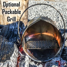 Load image into Gallery viewer, Stainless Steel 120oz Bush Pot And Lid