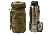 Load image into Gallery viewer, 12oz Round Stainless Steel Container - Screw Top
