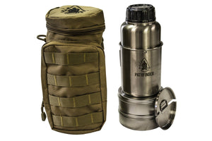 12oz Round Stainless Steel Container - Screw Top