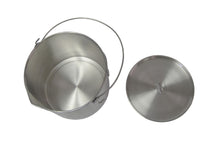 Load image into Gallery viewer, Stainless Steel 120oz Bush Pot And Lid
